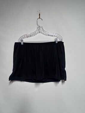 SWIM by Cacique Black Swimwear Piece size 16